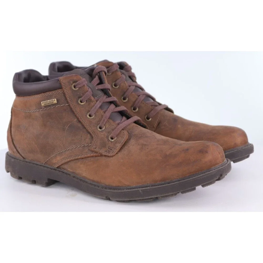 Rockport Storm Surge Hydro Shield $160 Men's Waterproof Boots Size 11 M V75403